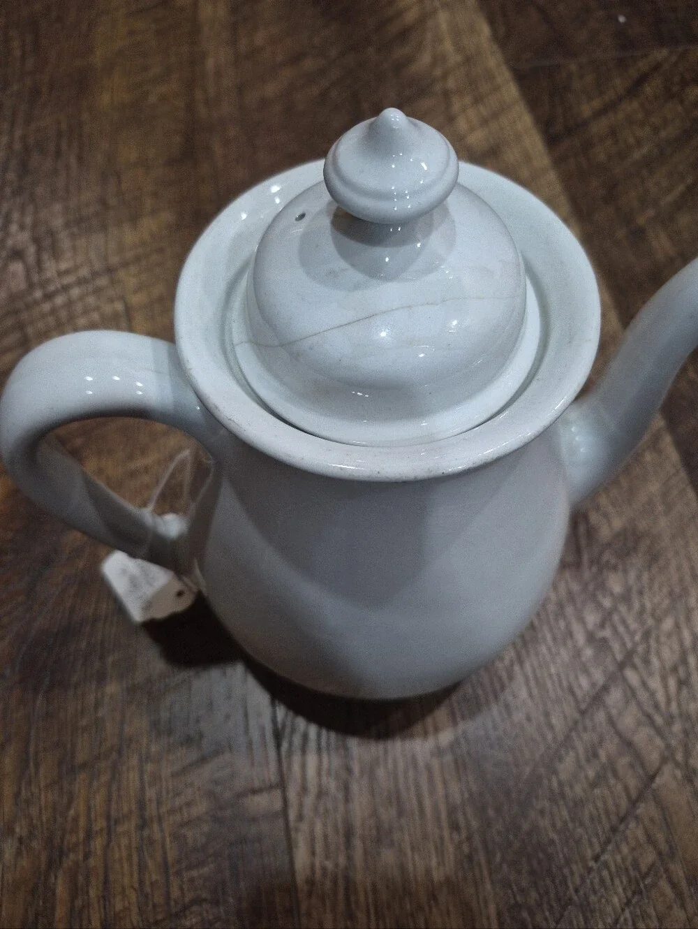 Vintage Antique Farmhouse Elsmore & Forster Ironstone White Pitcher Cottagecore